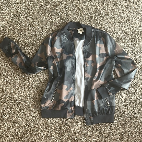 HIP Camo Bomber Jacket - Picture 1 of 7